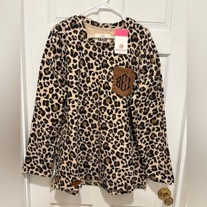 Leopard Print Long Sleeve Shirt